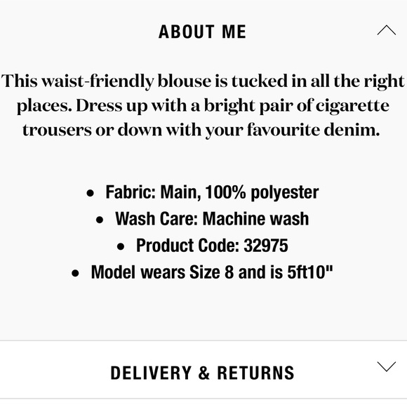 Warehouse Tuck Hem Blouse - Picture 8 of 8